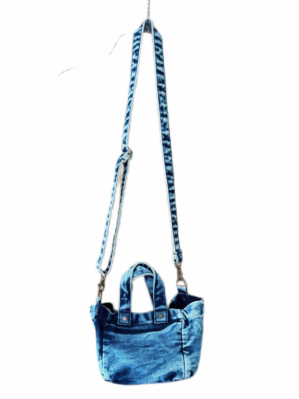 Free People Mini Denim Tote - Picture 7 of 16